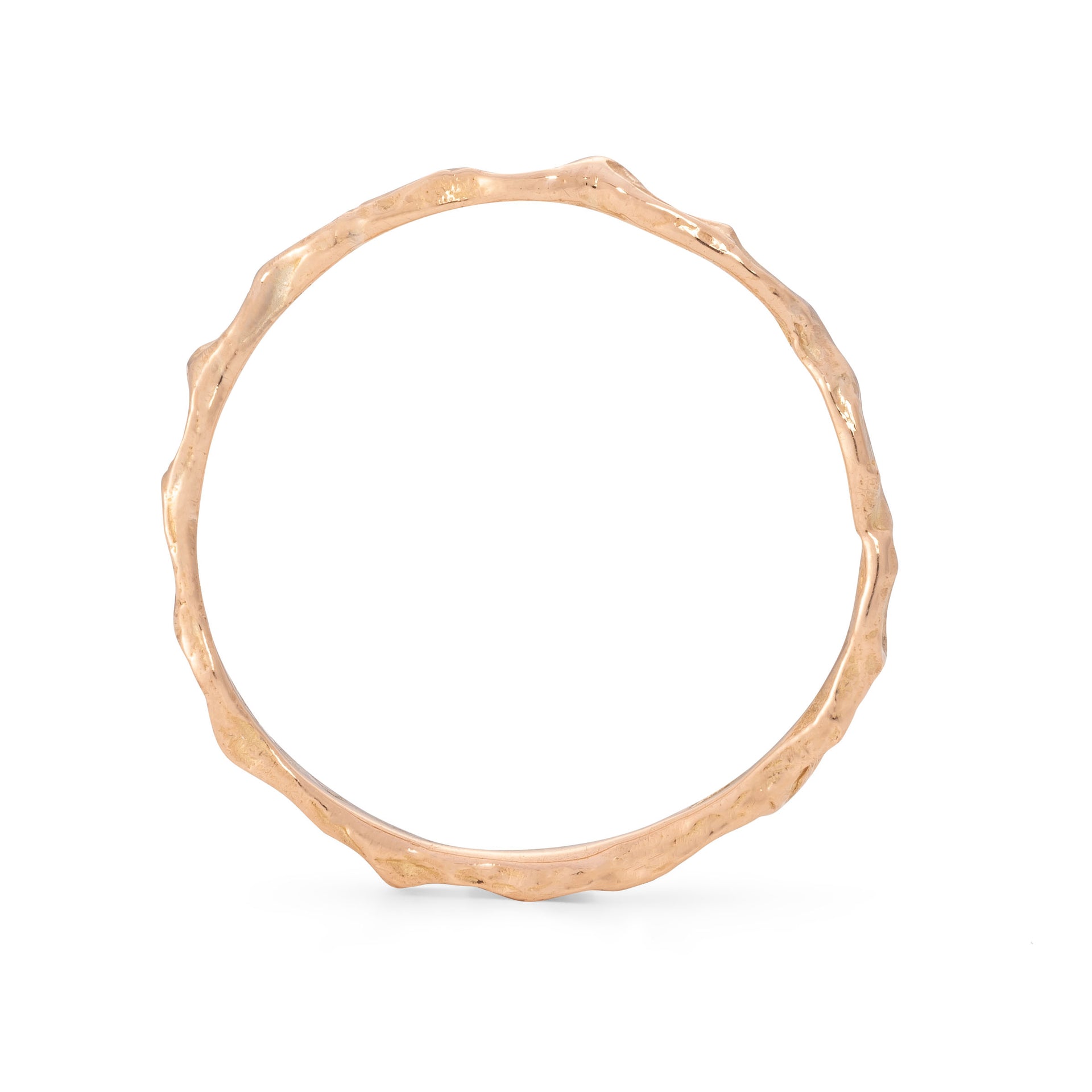 Cockle Skinny Ring 18ct Rose Gold