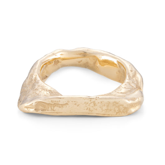 Rocky Slab Ring 9ct Gold
