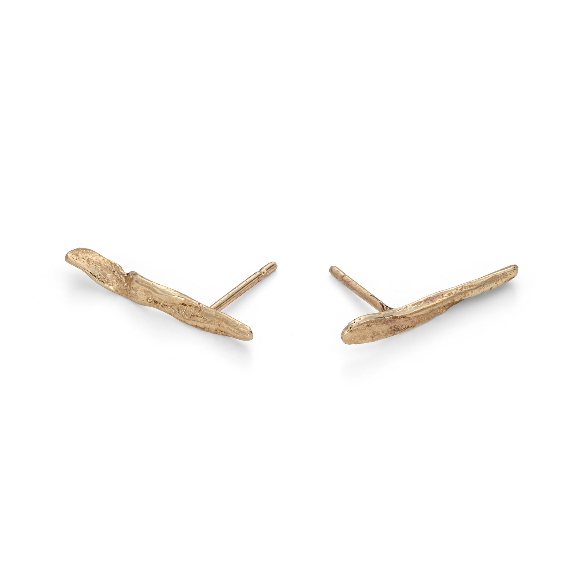 Twig Earrings 9ct Gold