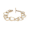 Stone Drawing Bracelet 9ct Gold