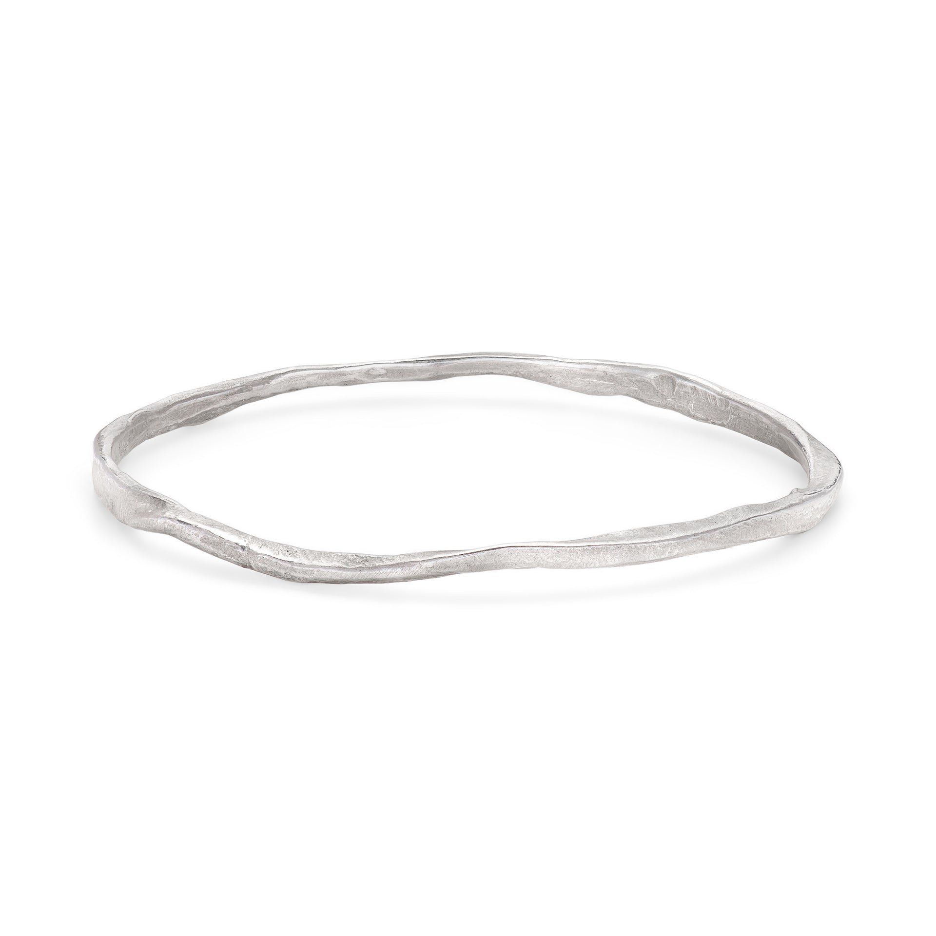 silver bangle bracelet