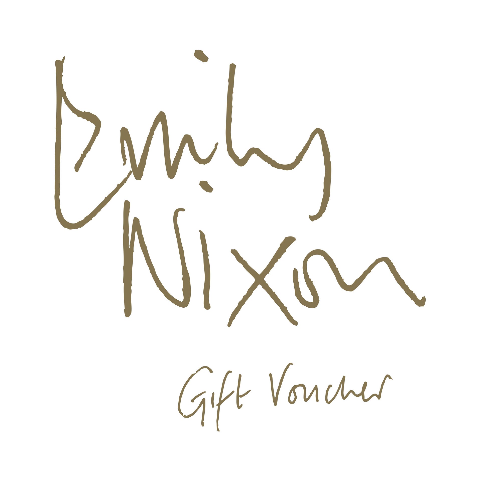 Gift Card for Emily Nixon Jewellry