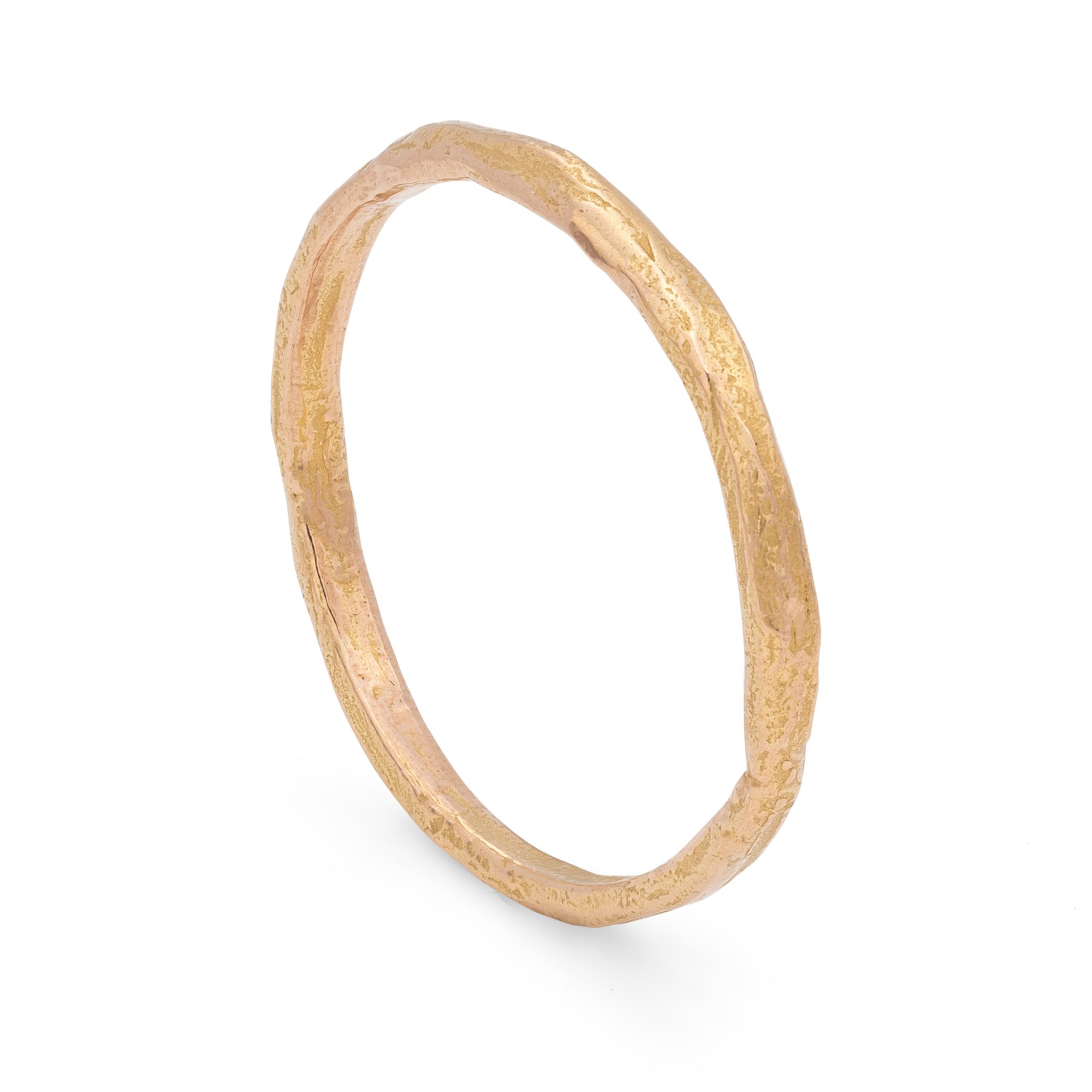 Rock Skinny Ring 18ct Rose Gold