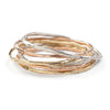 selection of 9ct rose gold bangles