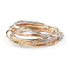 Rock Bangle 9ct Rose Gold