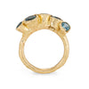 Teal Sea Anemone Ring