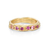 Thrift Studded Ripple Ring Size L