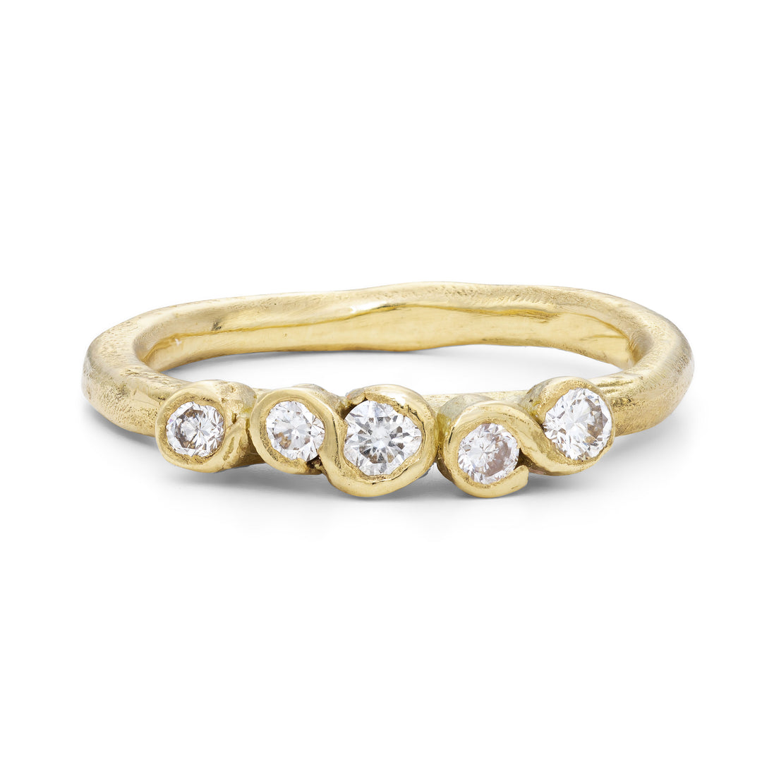 Crest White Porphyra Ring Size S