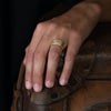 Sea Studded Rock Ring Size P