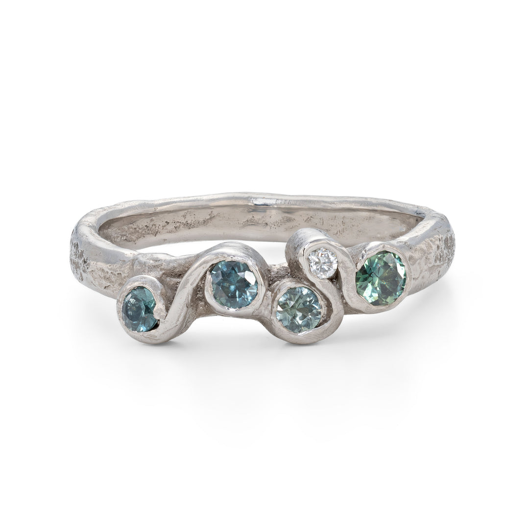 Ocean Stone Corallina Ring