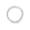 Ripple Wrap Ring Silver